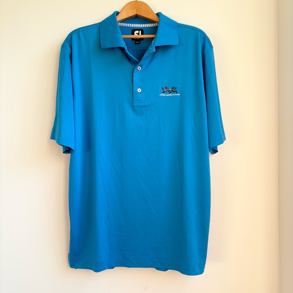 FootJoy Firethorne polo shirt blue size M